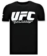 Local Fanatic T-shirt ufc championship print