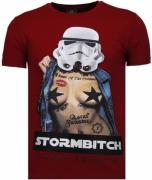 Local Fanatic Stormbitch rhinestone t-shirt