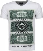 Local Fanatic One dollar eye t-shirt